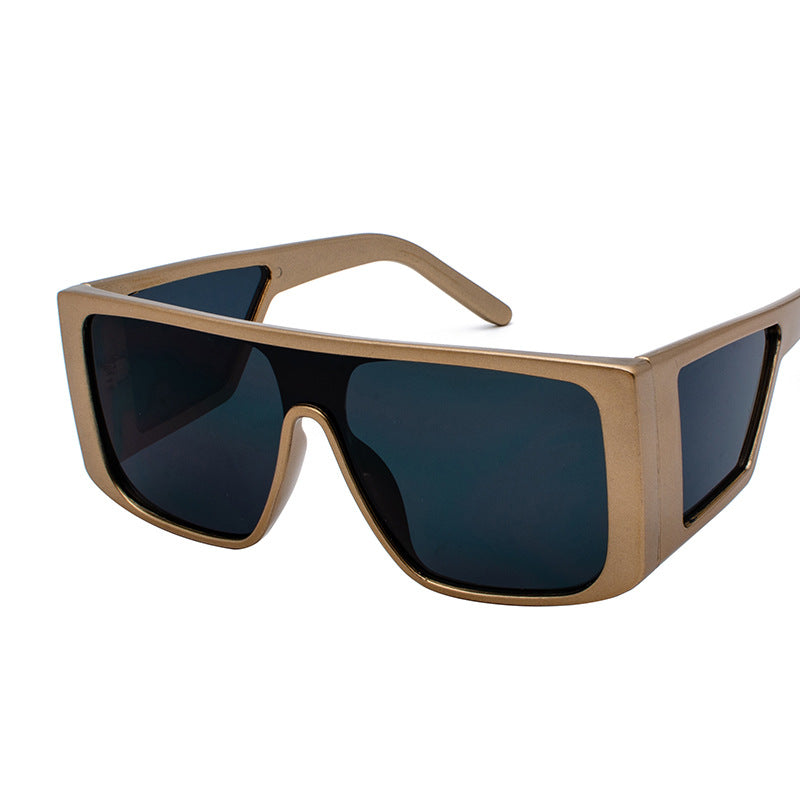 Retro sunglasses integrated sunglasses