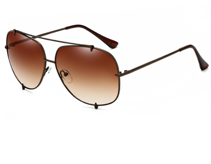 Defeng 7018 New Sunglasses Paw Rivet Men's Sunglasses Sunglasses Ladies Toad Sunglasses Sunglasses Men's Glasses