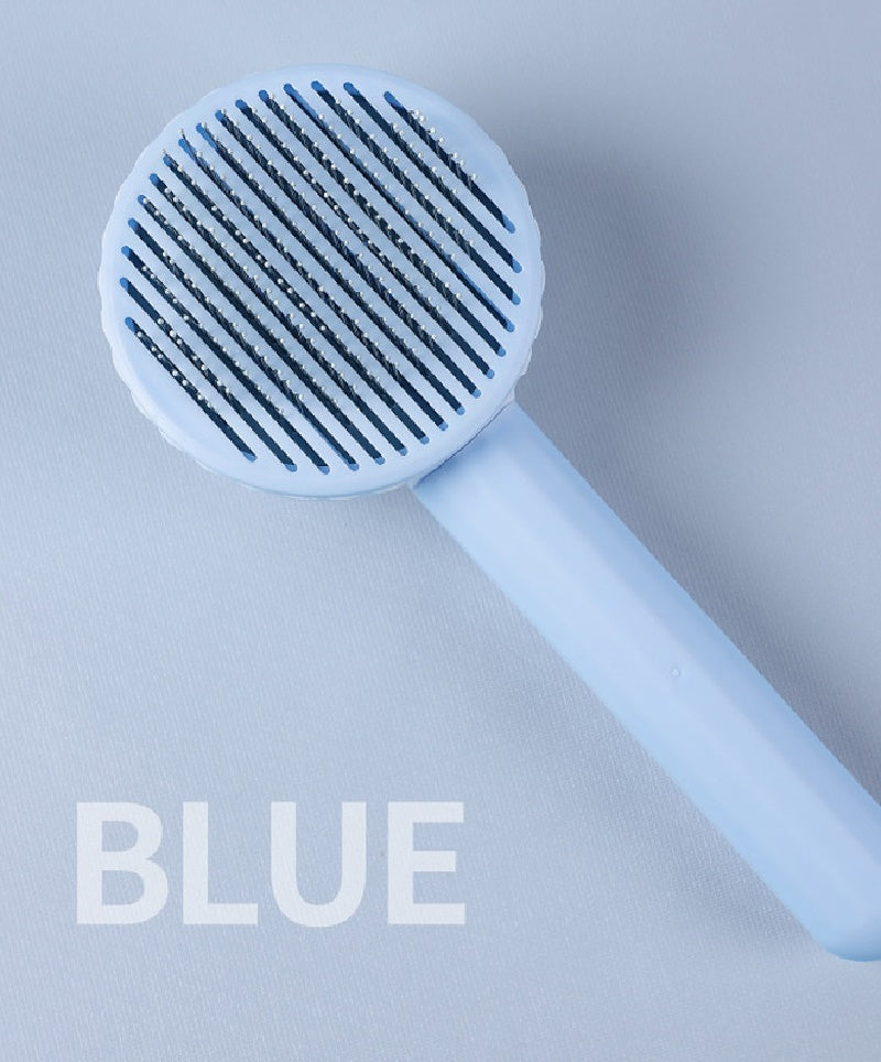 Cat Grooming Pet Hair Remover Brush Dos GHair Comb Removes Comb Short Massager Pet Goods For Cats Dog Brush Accessories Supplies