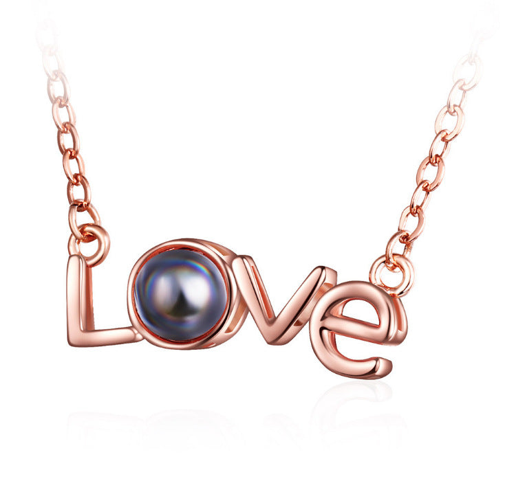 Fashion Projection I Love You Necklace