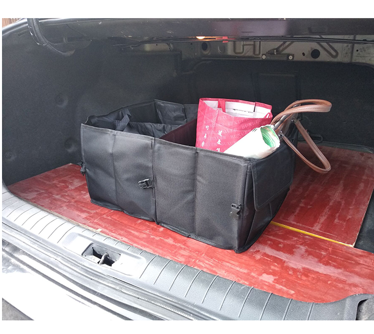 Car trunk storage bag folding car utility vehicle trunk storage bag