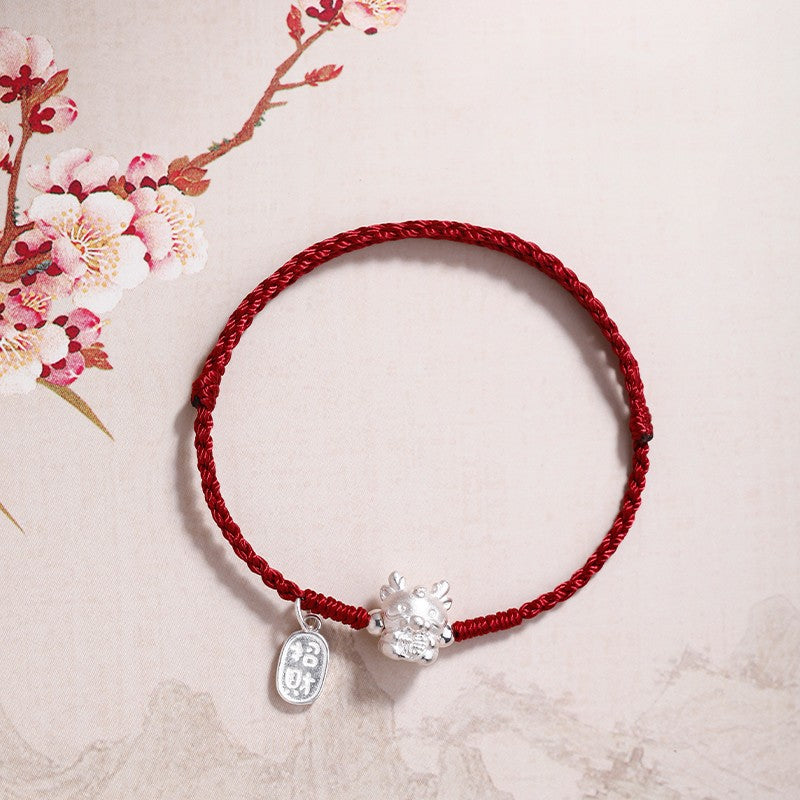 999 Zuyin Primordial Year Red Rope Bracelet