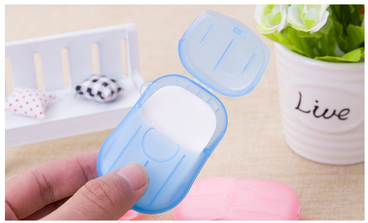 New Convenient Boxed Disposable Mini Soap Tablets For Travel Use