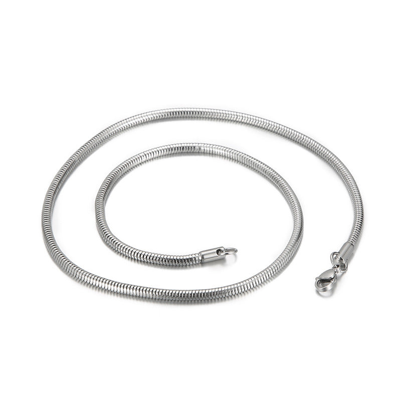 Stainless Steel Snake Chain Simple European And American Style