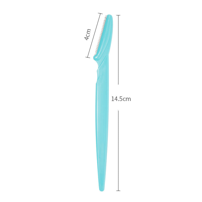 Eyebrow Trimming Knife Anti-scratch Shaving Eyebrow Shaving Knife Razor Eyebrow Trimmer Blade Safety Female Novice Beauty Makeup Tools Foreign Trade Cross-border