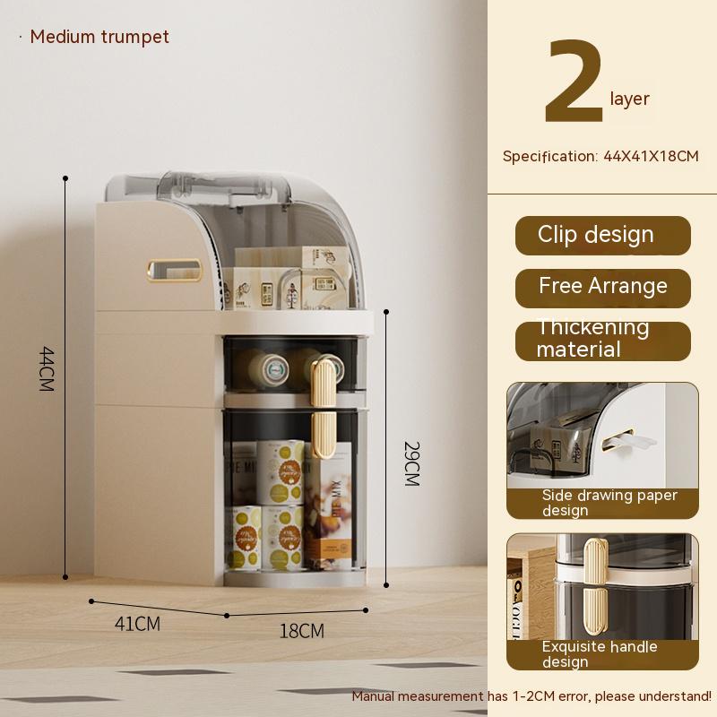 Home Kitchen Clip Organizer Storage Cabinet