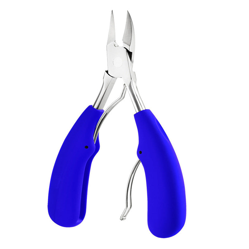 Dead Skin Scissors Stainless Steel Rubber And Plastic Handle Manicure Tools Nail Clippers Manicure Tools